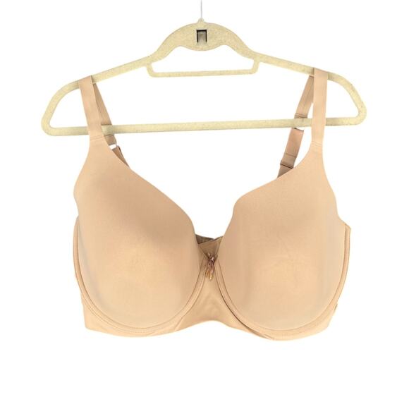 Le‎ Mystere Beige Adjustable Straps Underwire Full Coverage Bra Type US 38G - Picture 1 of 6